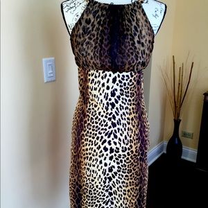 Love Moschino Leopard Dress Sexy SZ6